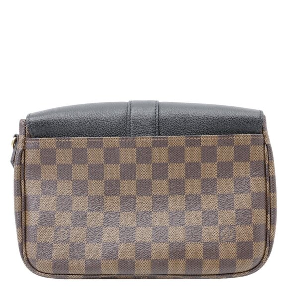 Louis Vuitton  Clapton Damier Ebene Shoulder Bag Black - Picture 4 of 12